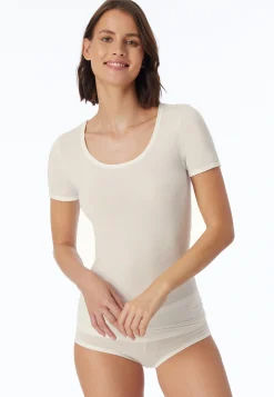 Shirt kurzarm naturweiß - Personal Fit