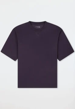 Shirt kurzarm Oversized graphit - Mix+Relax