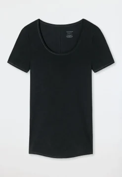 Shirt kurzarm schwarz - Personal Fit
