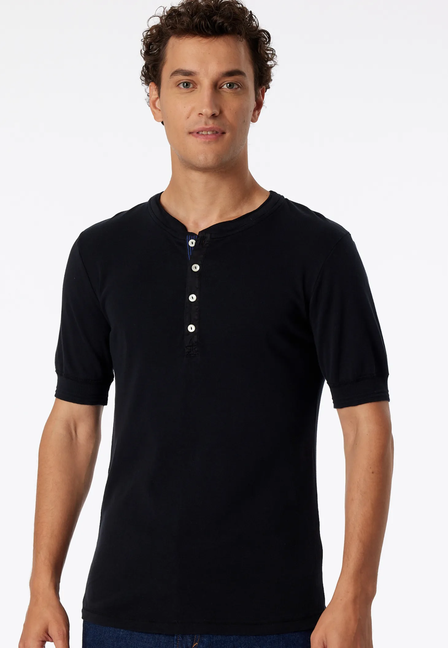 Shirt kurzarm schwarz - Revival Karl-Heinz