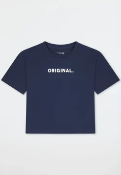 Shirt kurzarm schwerer Single Jersey admiral - Mix+Relax