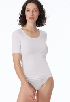 Shirt kurzarm weiß - Luxury