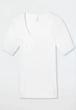 Shirt kurzarm weiß - Luxury