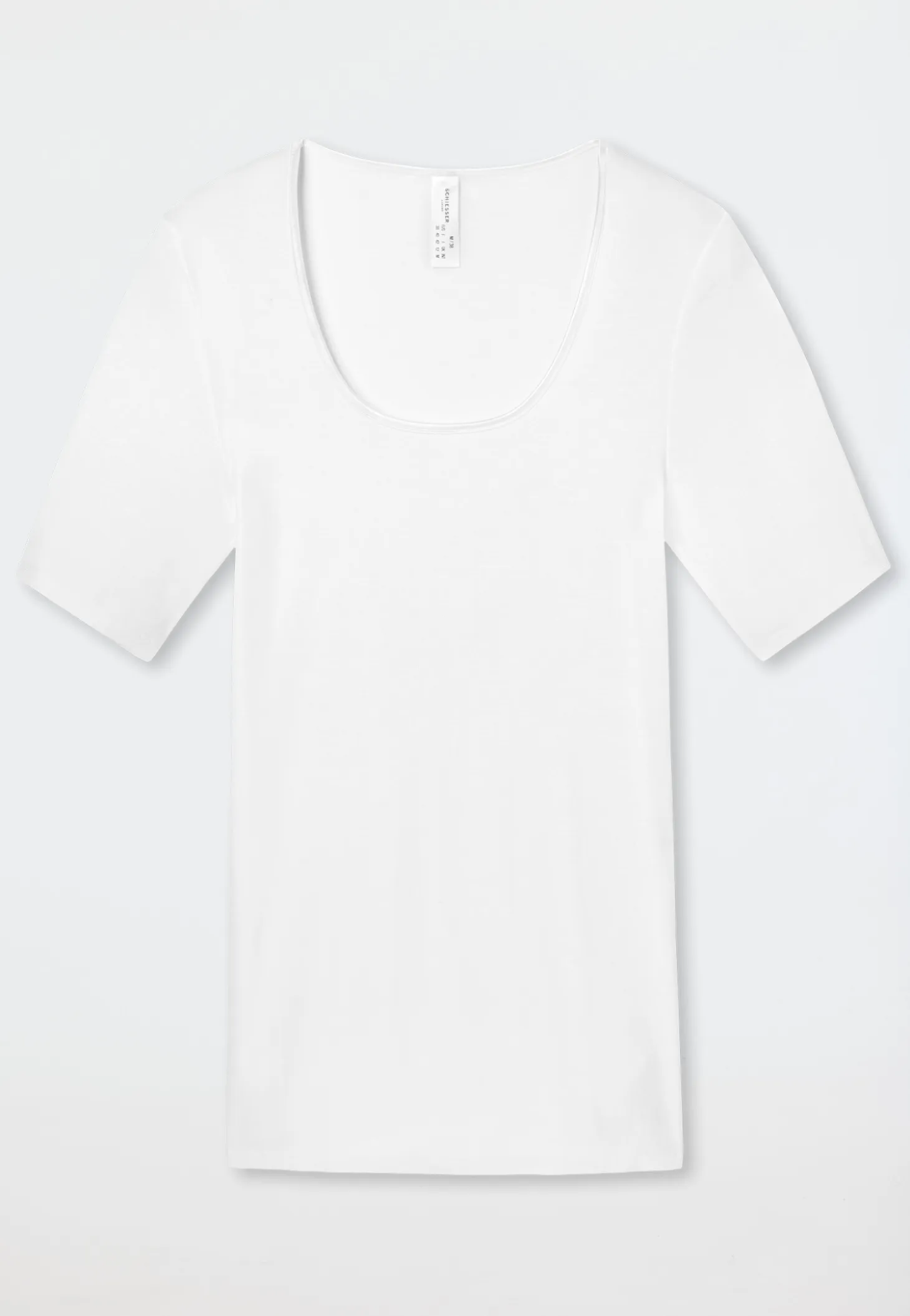 Shirt kurzarm weiß - Luxury