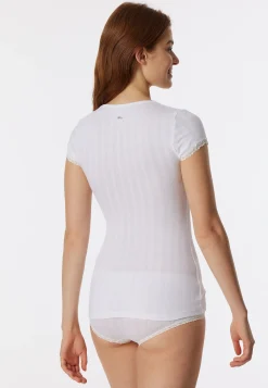 Shirt kurzarm weiß - Revival Agathe