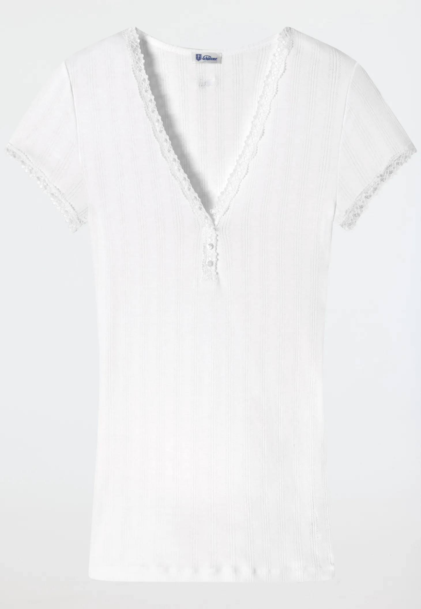 Shirt kurzarm weiß - Revival Agathe