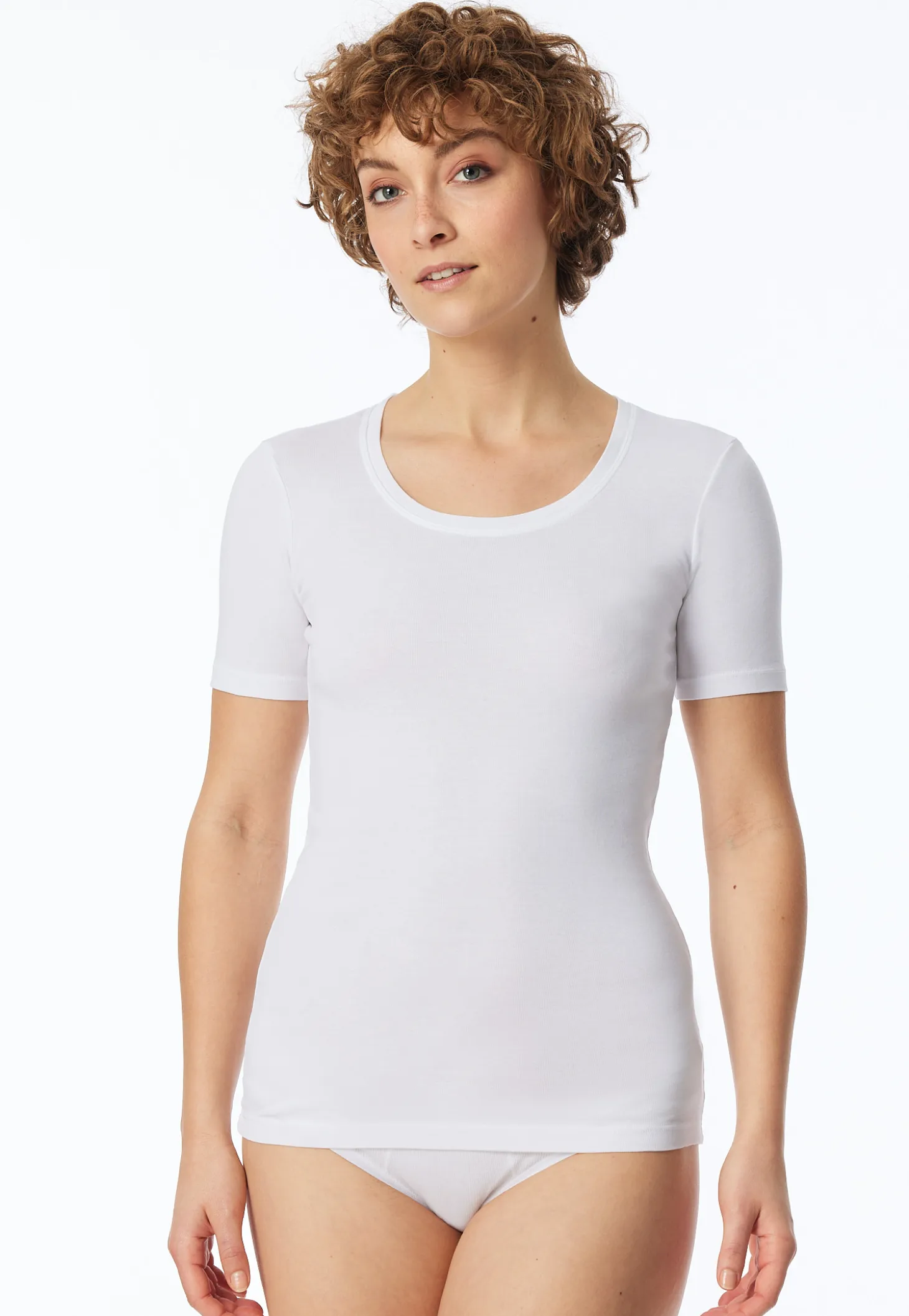 Shirt kurzarm weiß - Revival Berta