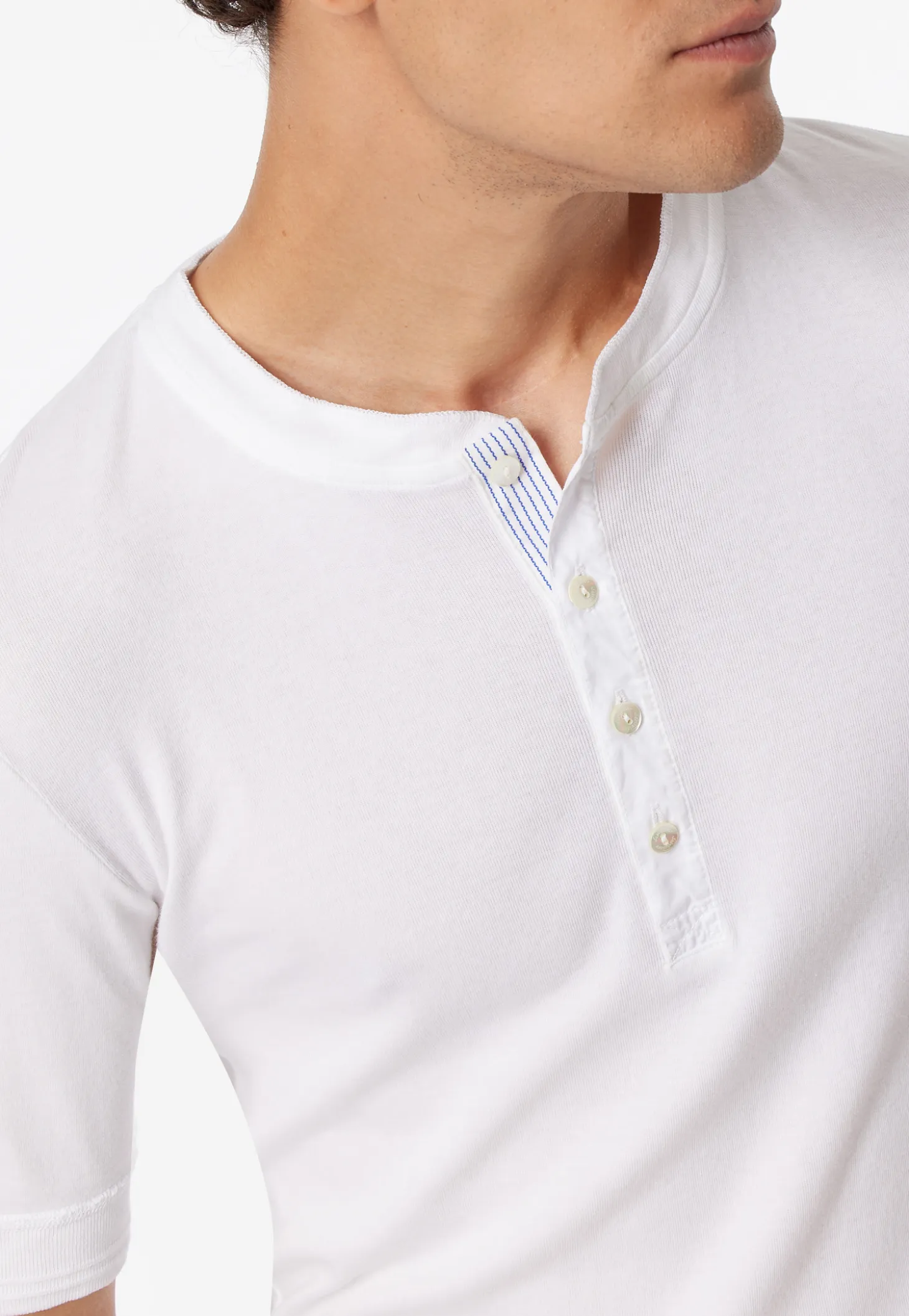 Shirt kurzarm weiß - Revival Karl-Heinz