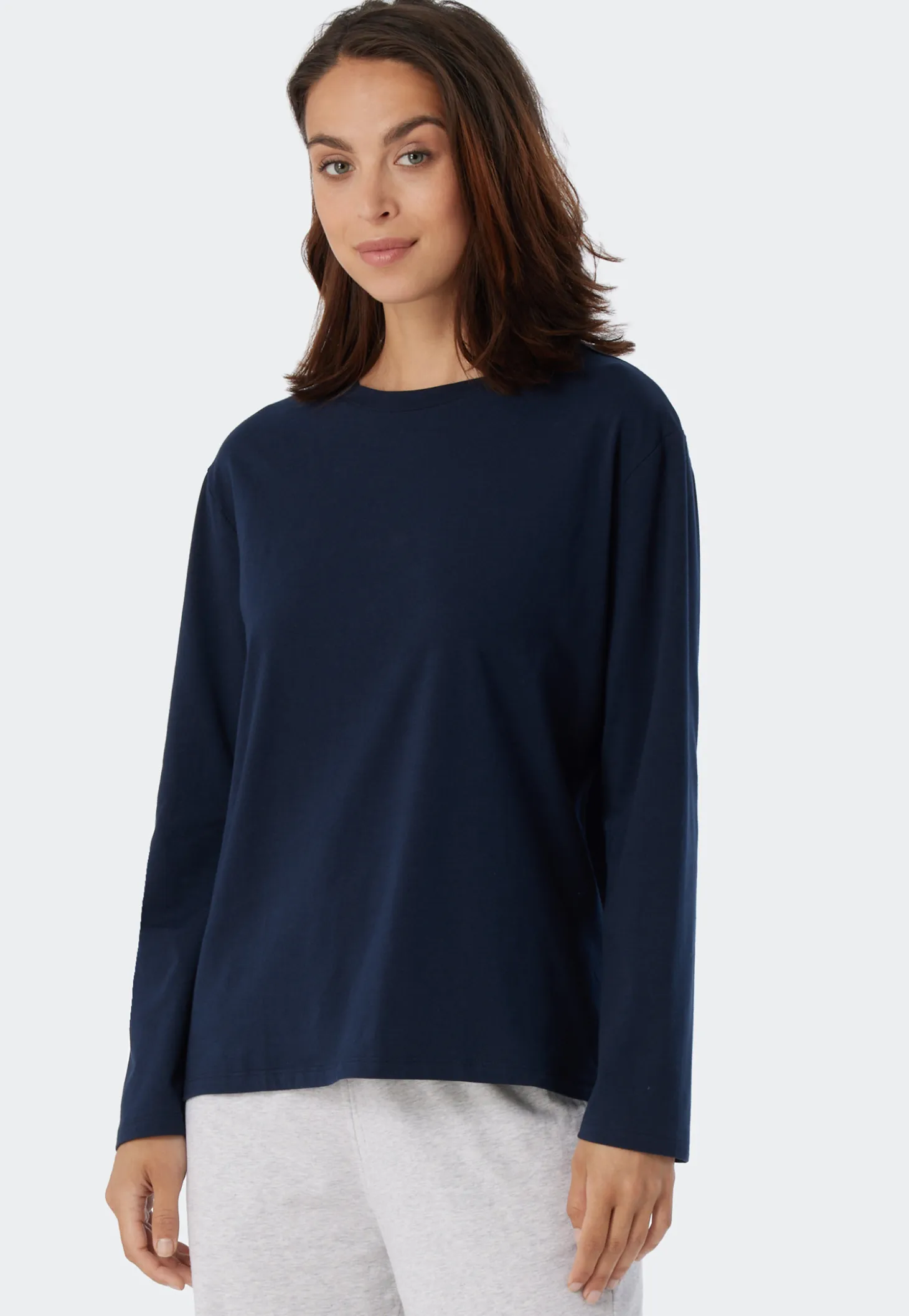 Shirt langarm dunkeblau - Mix+Relax