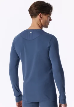 Shirt langarm faded denim - Revival Karl-Heinz