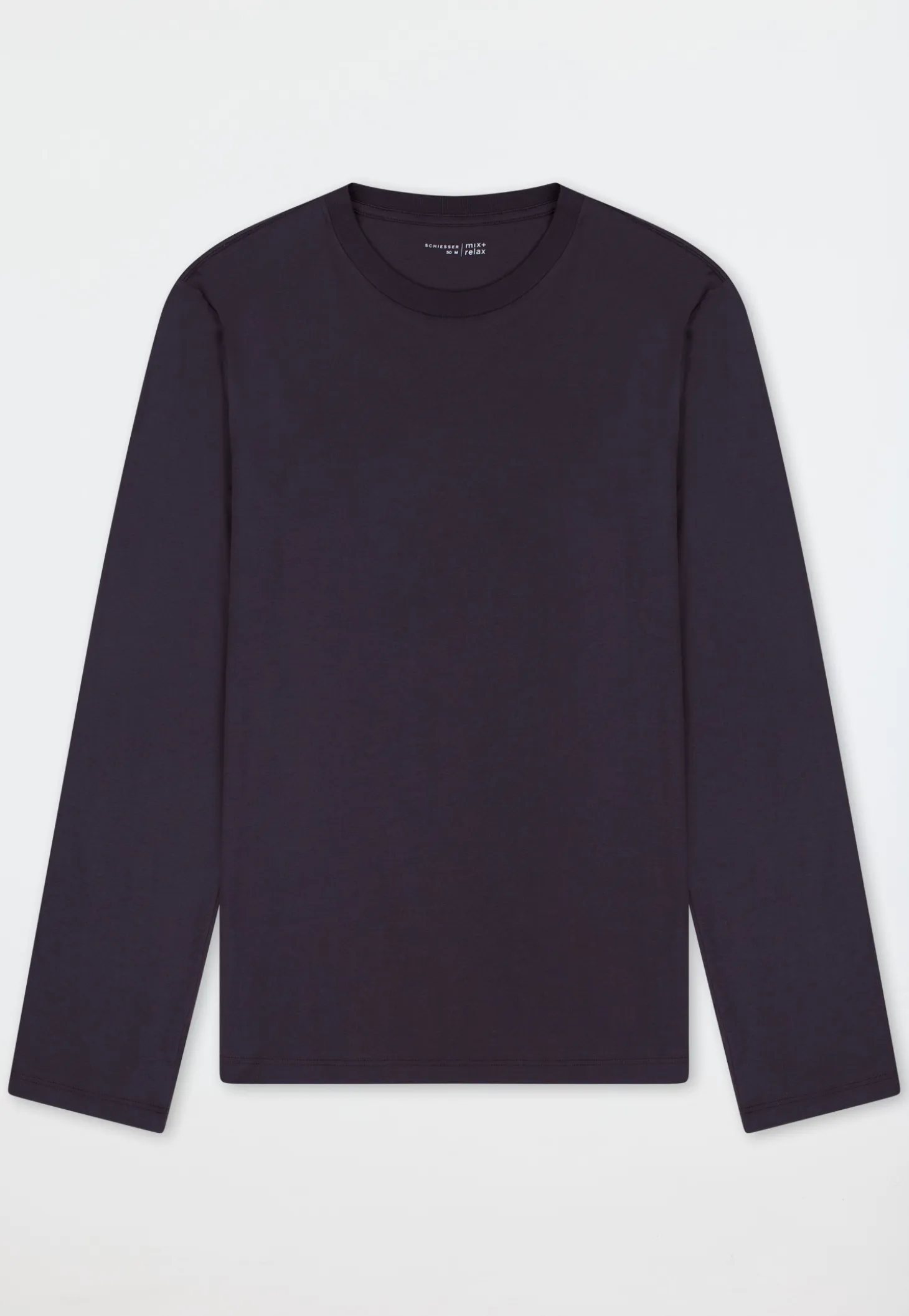 Shirt langarm graphit - Mix+Relax