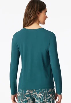 Shirt langarm grün - Mix+Relax