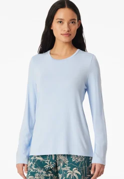 Shirt langarm hellblau - Mix+Relax