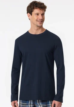 Shirt langarm nachtblau - Mix+Relax