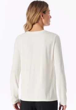 Shirt langarm naturweiß - Mix+Relax