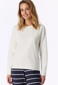 Shirt langarm naturweiß - Mix+Relax