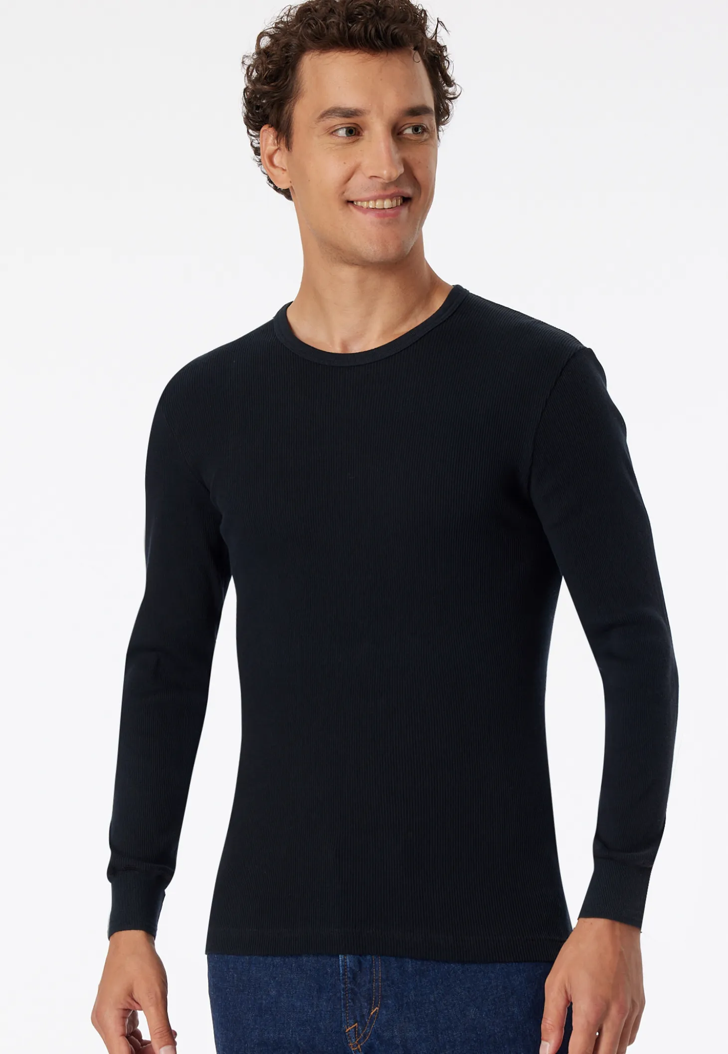 Shirt langarm schwarz - Revival Friedrich