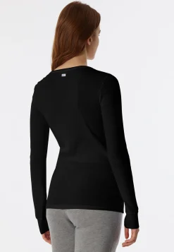 Shirt langarm schwarz- Revival Greta