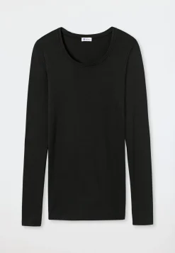Shirt langarm schwarz - Revival Berta