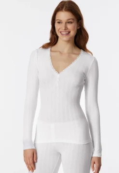 Shirt langarm weiß - Revival Agathe