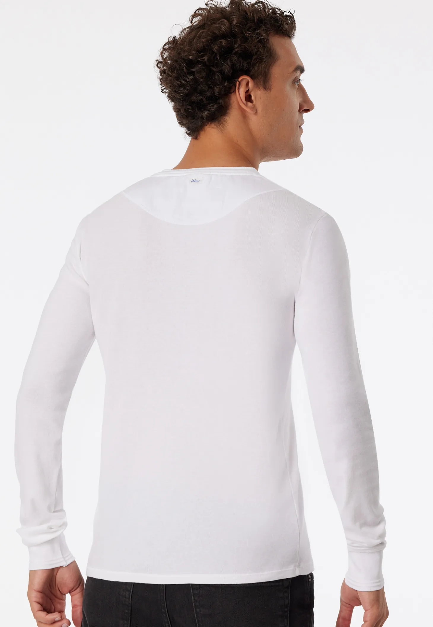 Shirt langarm weiß - Revival Karl-Heinz