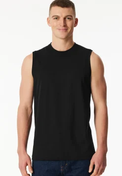 Shirt ärmellos 2er-Pack schwarz - Essentials