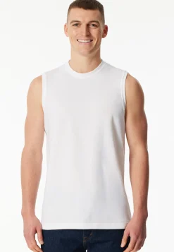 Shirt ärmellos 2er-Pack weiß - Essentials