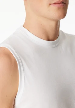 Shirt ärmellos 2er-Pack weiß - Essentials