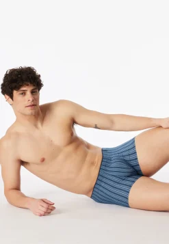 Shorts atlantikblau gestreift - Long Life Soft