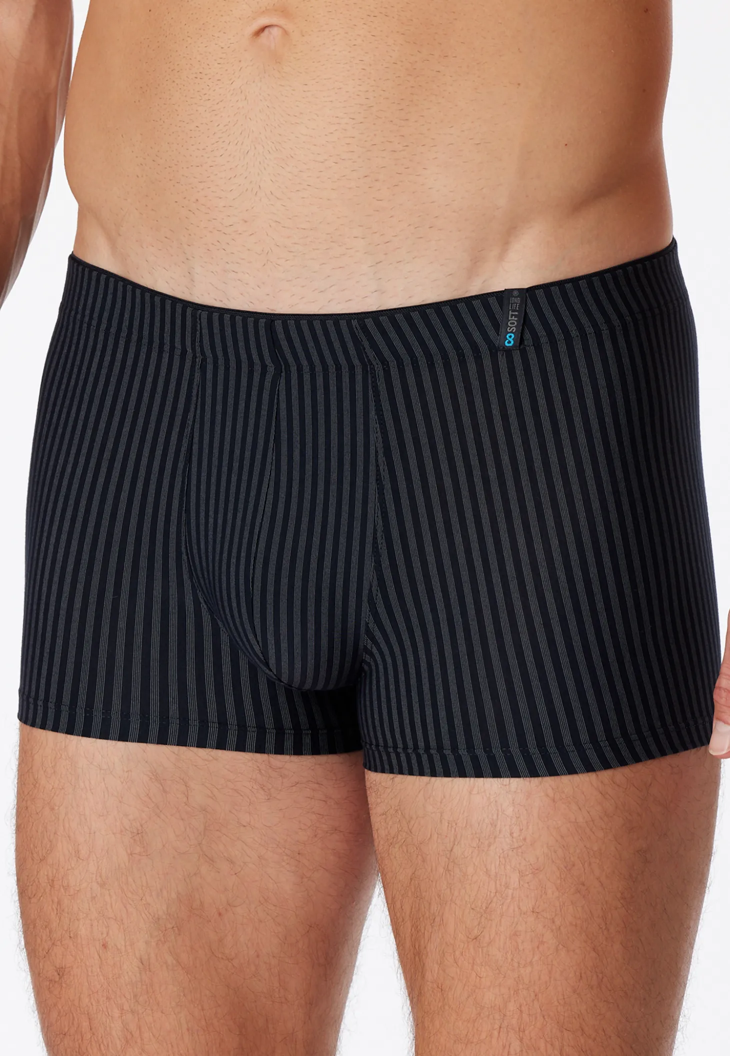 Shorts blauschwarz gestreift - Long Life Soft