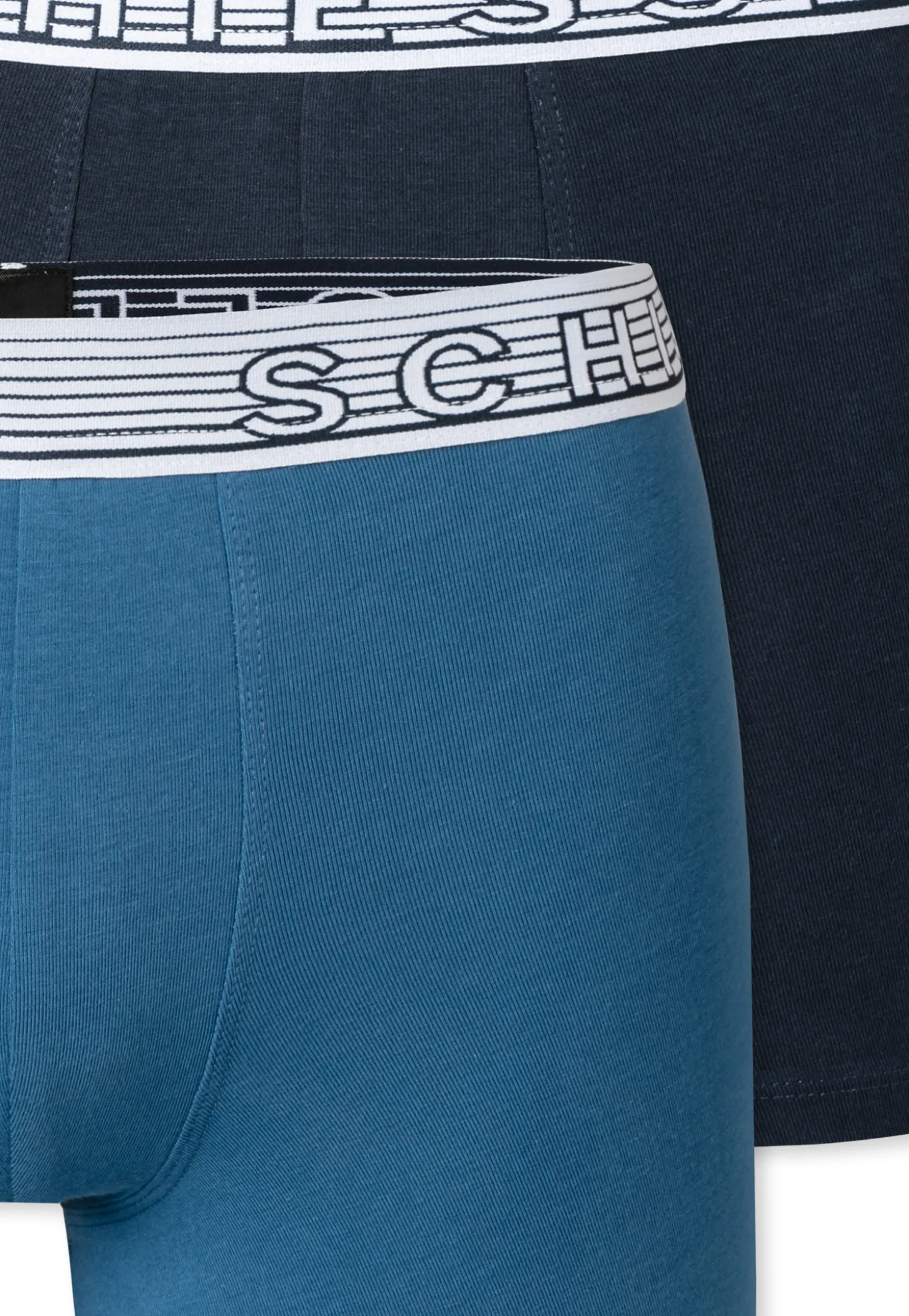 Shorts 3er-Pack jeansblau/ nachtblau/ blau gemustert - 95/5