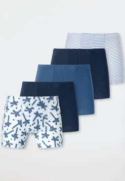 Shorts 5er-Pack Organic Cotton mehrfarbig - 95/5