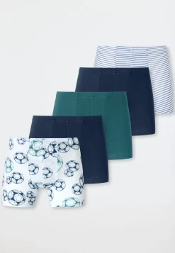 Shorts 5er-Pack Organic Cotton mehrfarbig - 95/5