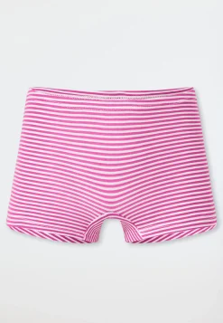 Shorts 3er-Pack Ringel Smiley mehrfarbig - 95/5
