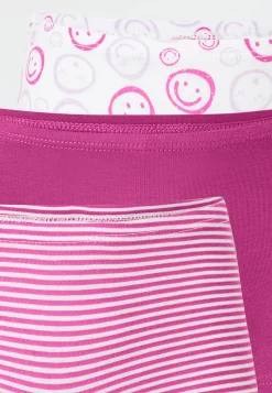 Shorts 3er-Pack Ringel Smiley mehrfarbig - 95/5