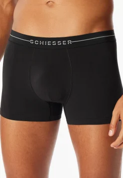 Shorts 2er-Pack schwarz - Cotton Flex