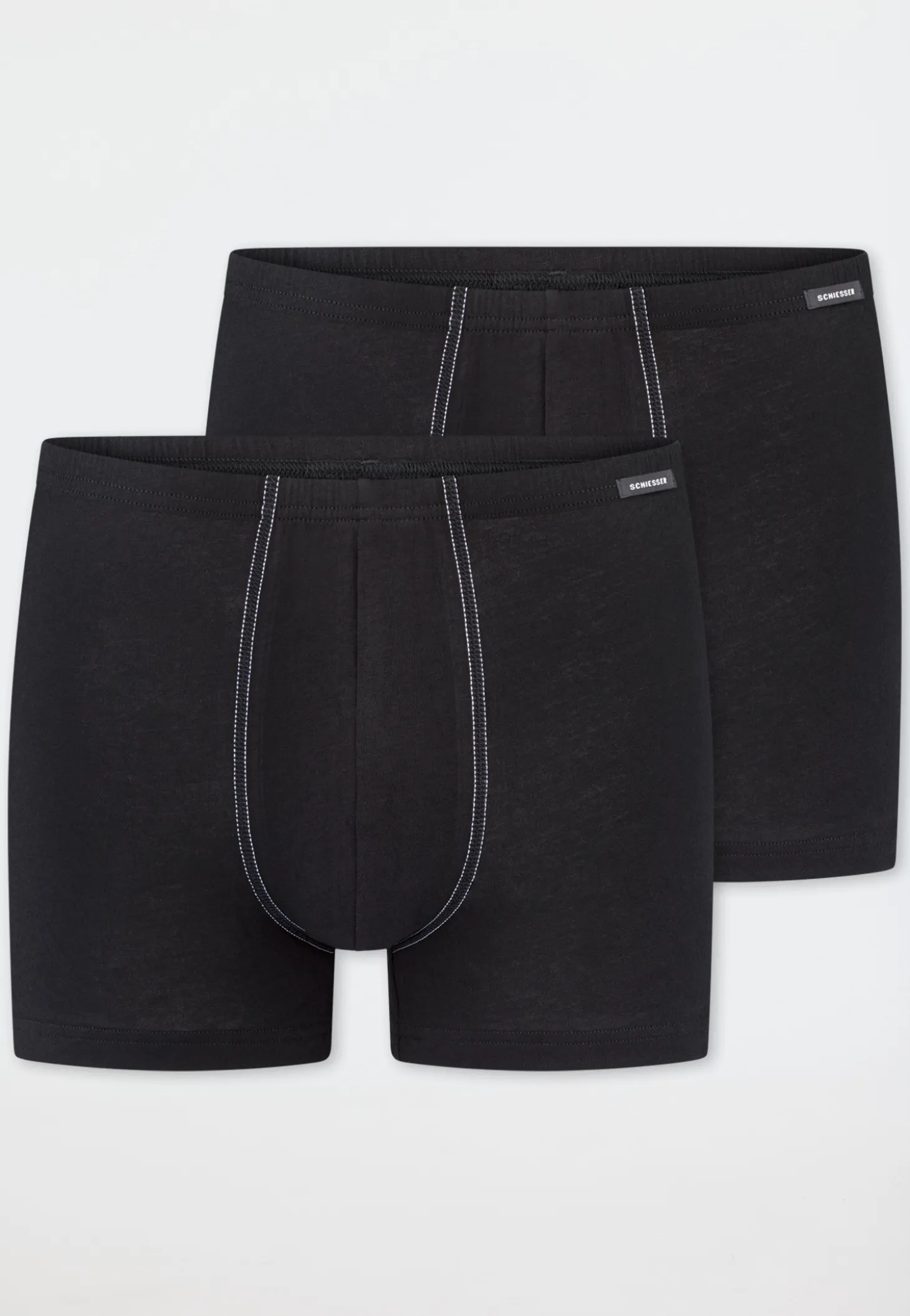 Shorts 2er-Pack schwarz - Essentials