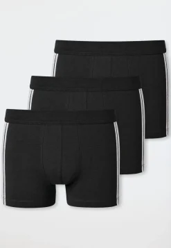 Shorts 3er-Pack Streifen schwarz - 95/5