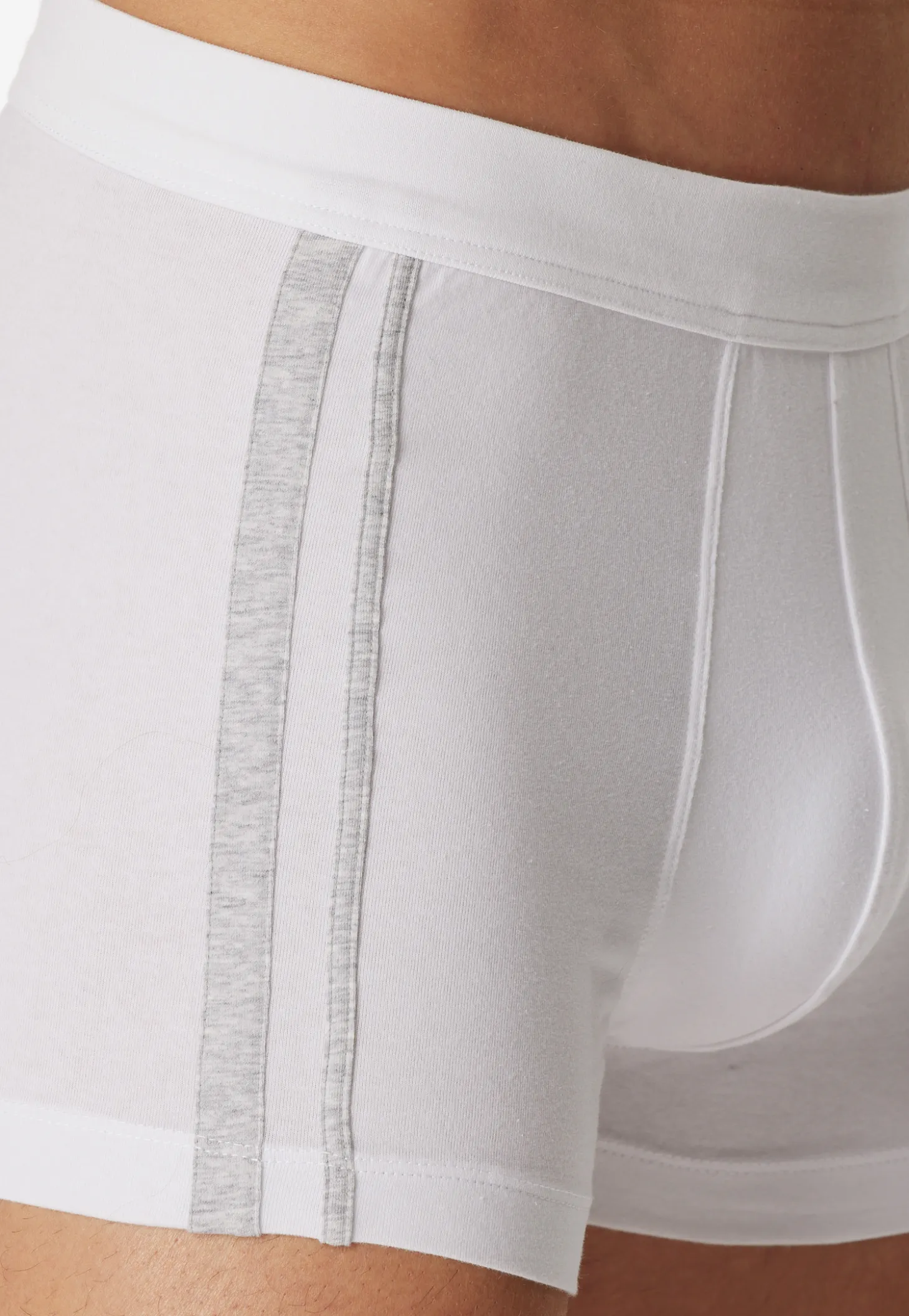 Shorts 3er-Pack Streifen weiß - 95/5