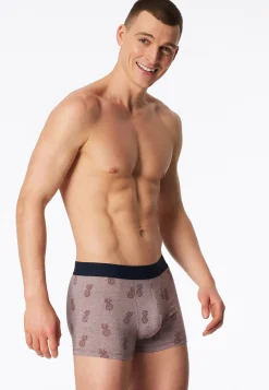 Shorts 3er-Pack uni/gemustert mehrfarbig - 95/5