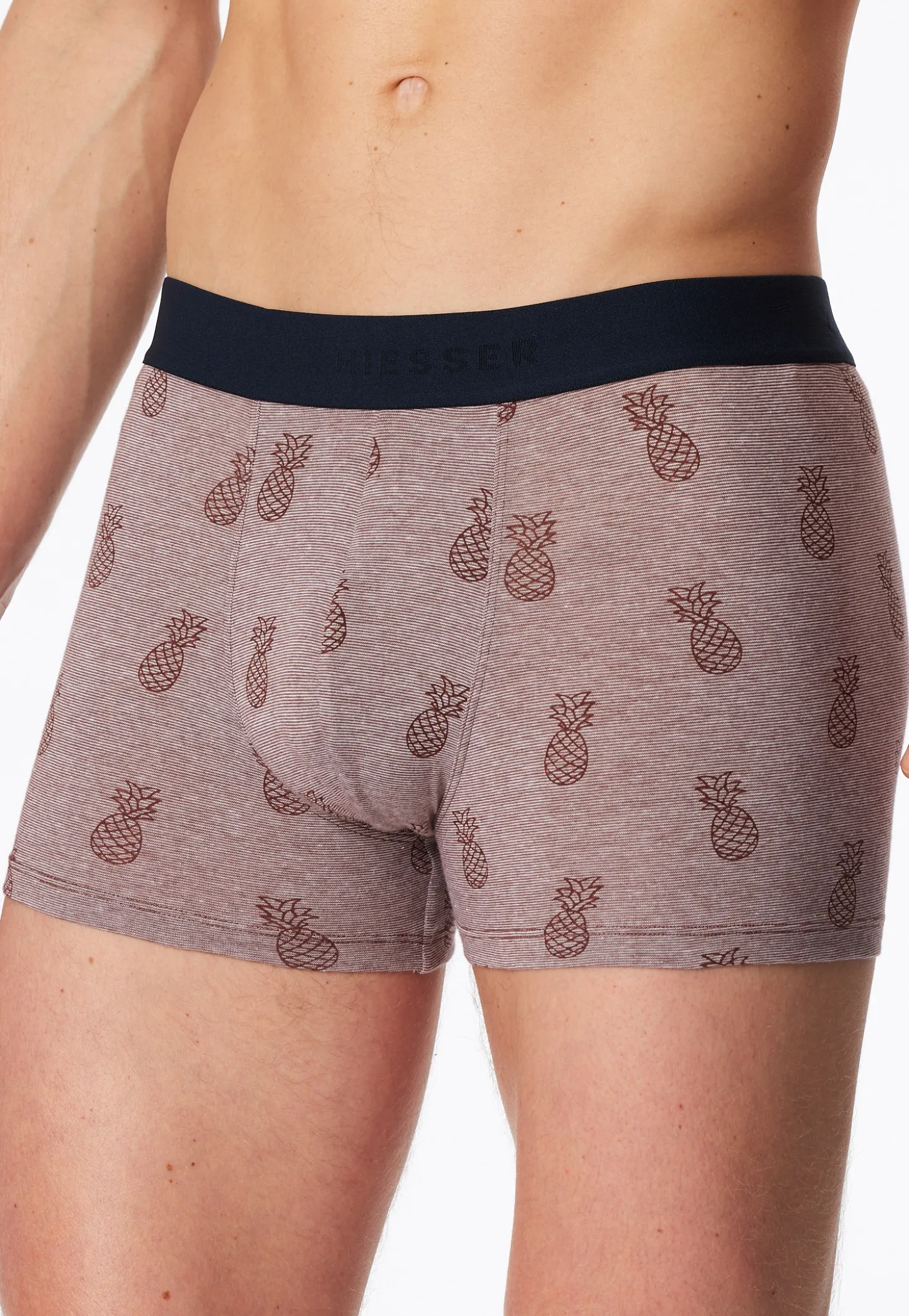 Shorts 3er-Pack uni/gemustert mehrfarbig - 95/5