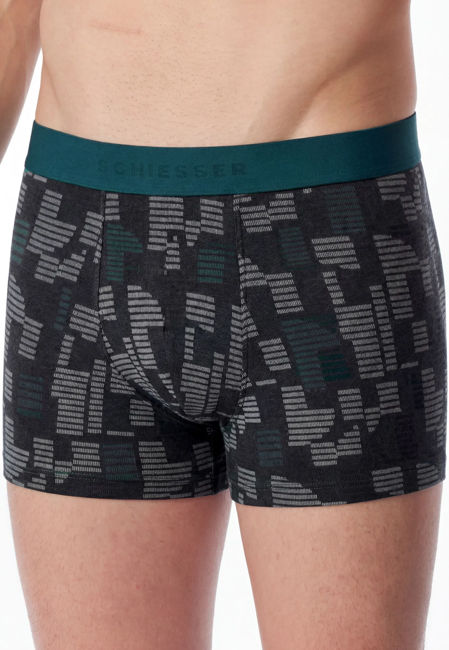 Shorts 3er-Pack uni/gemustert mehrfarbig - 95/5