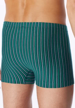 Shorts 3er-Pack uni/geringelt mehrfarbig - 95/5