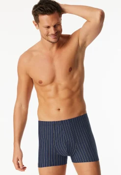Shorts 3er-Pack uni/geringelt mehrfarbig - 95/5