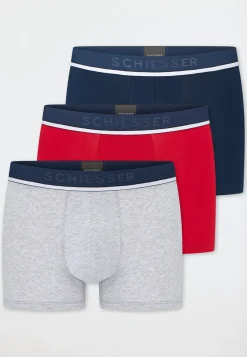 Shorts 3er-Pack Webgummibund mehrfarbig - 95/5