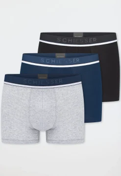 Shorts 3er-Pack Webgummibund mehrfarbig - 95/5