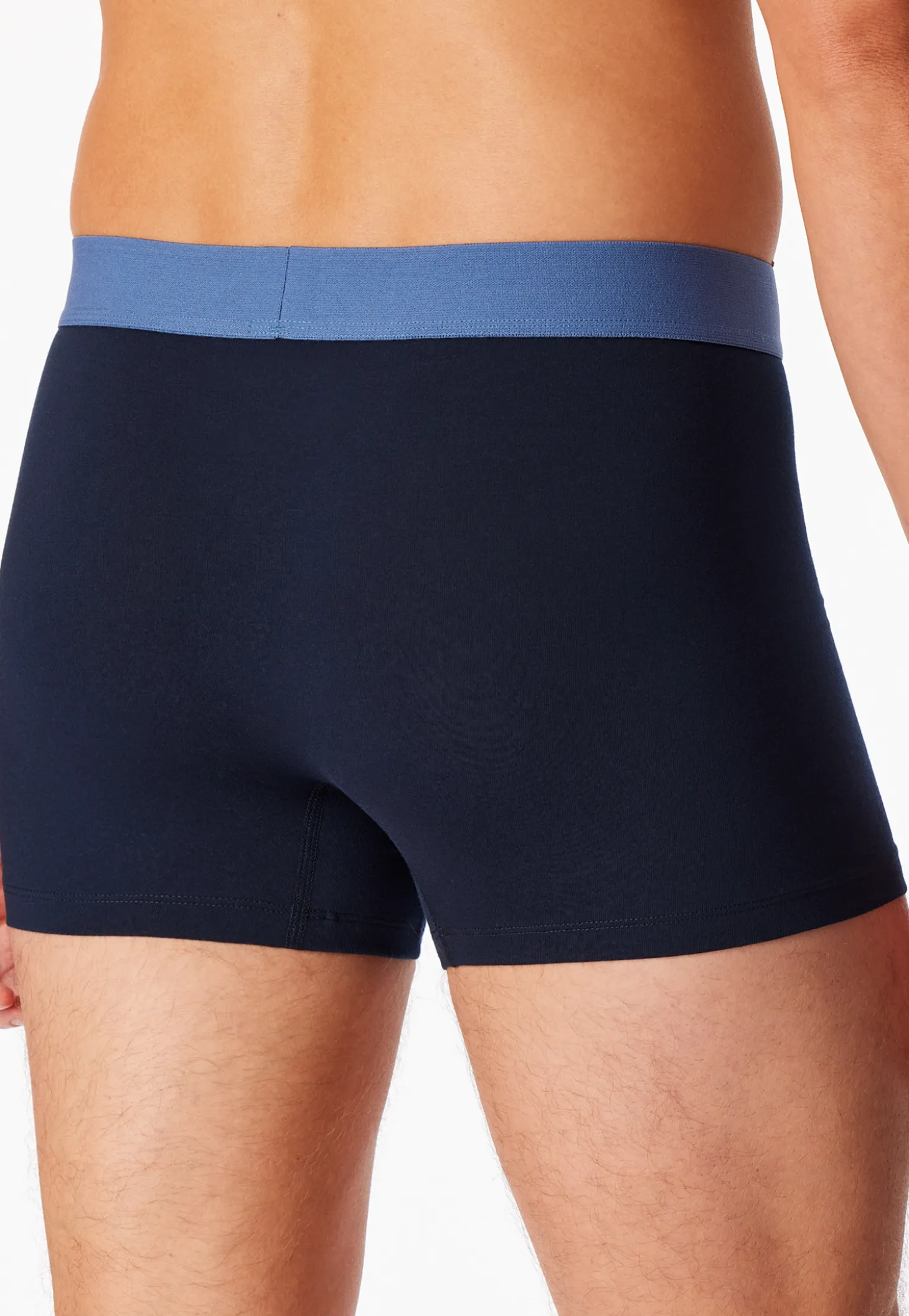 Shorts 3er-Pack Webgummibund nachtblau - 95/5