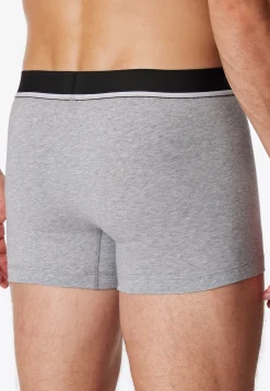 Shorts 3er-Pack Webgummibund schwarz/grau - 95/5