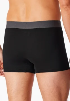 Shorts 3er-Pack Webgummibund schwarz - 95/5