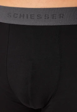 Shorts 3er-Pack Webgummibund schwarz - 95/5